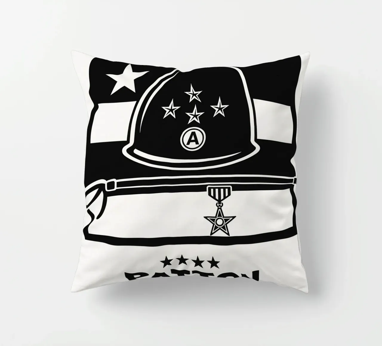 Patton Print cuscino da MoviesArt