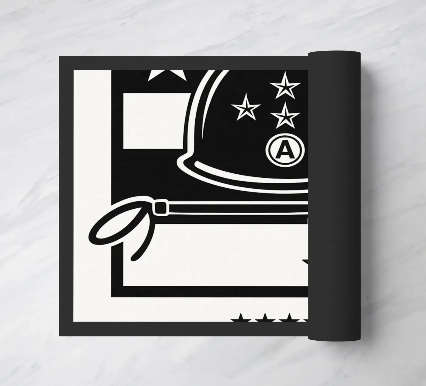 Patton Print deurmat van MoviesArt