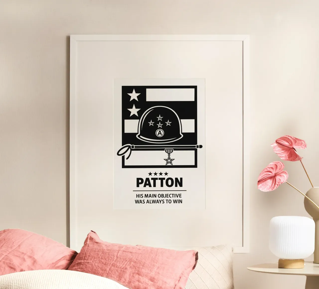 Patton Print poster da MoviesArt