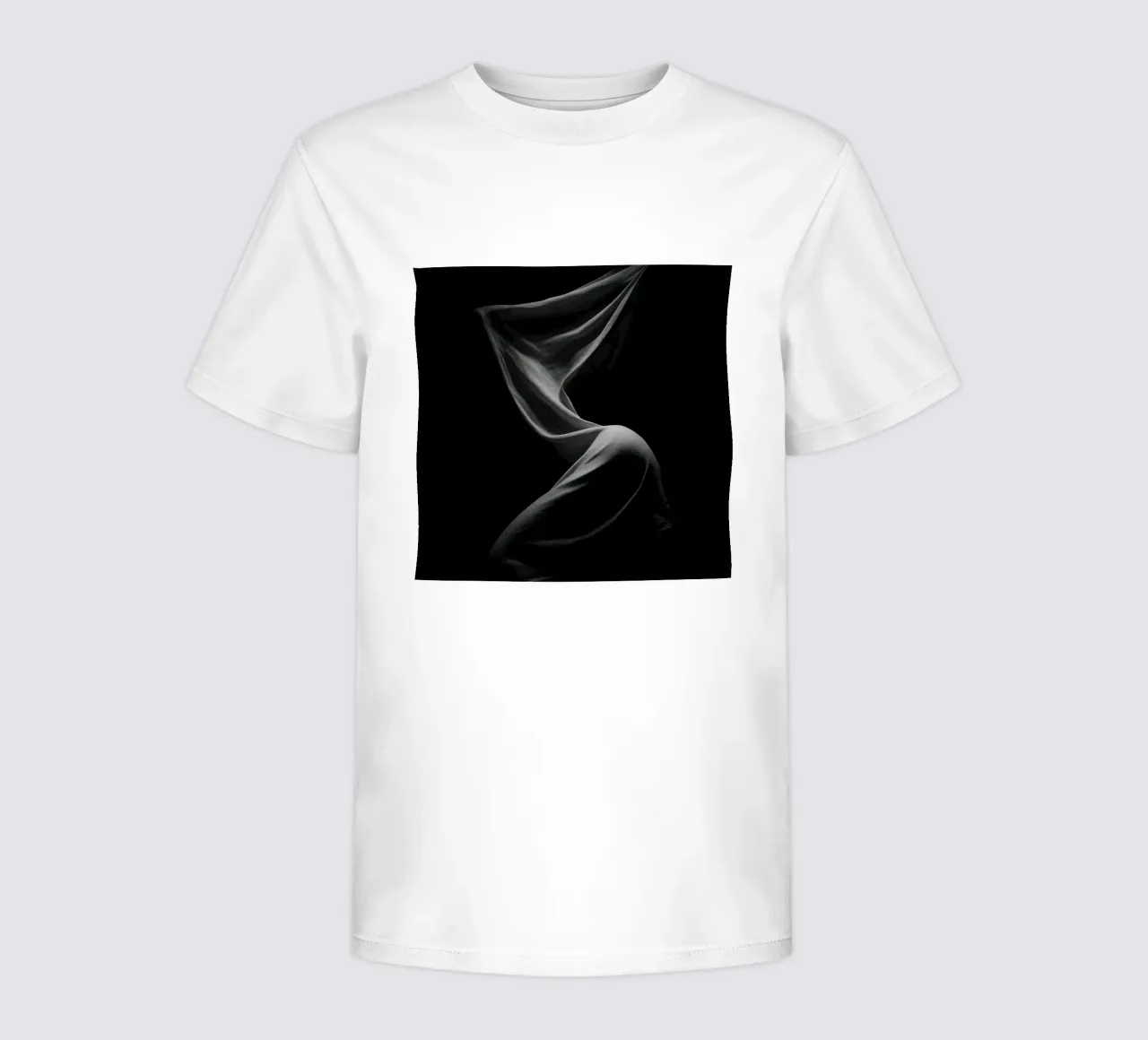 Danse du drapé - Tessuto sospeso t-shirt bambini da Black & White