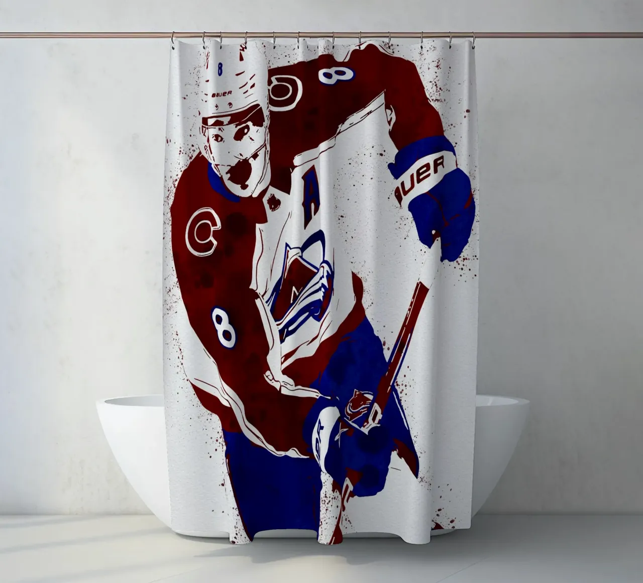 Cale Makar tenda da doccia da tenten
