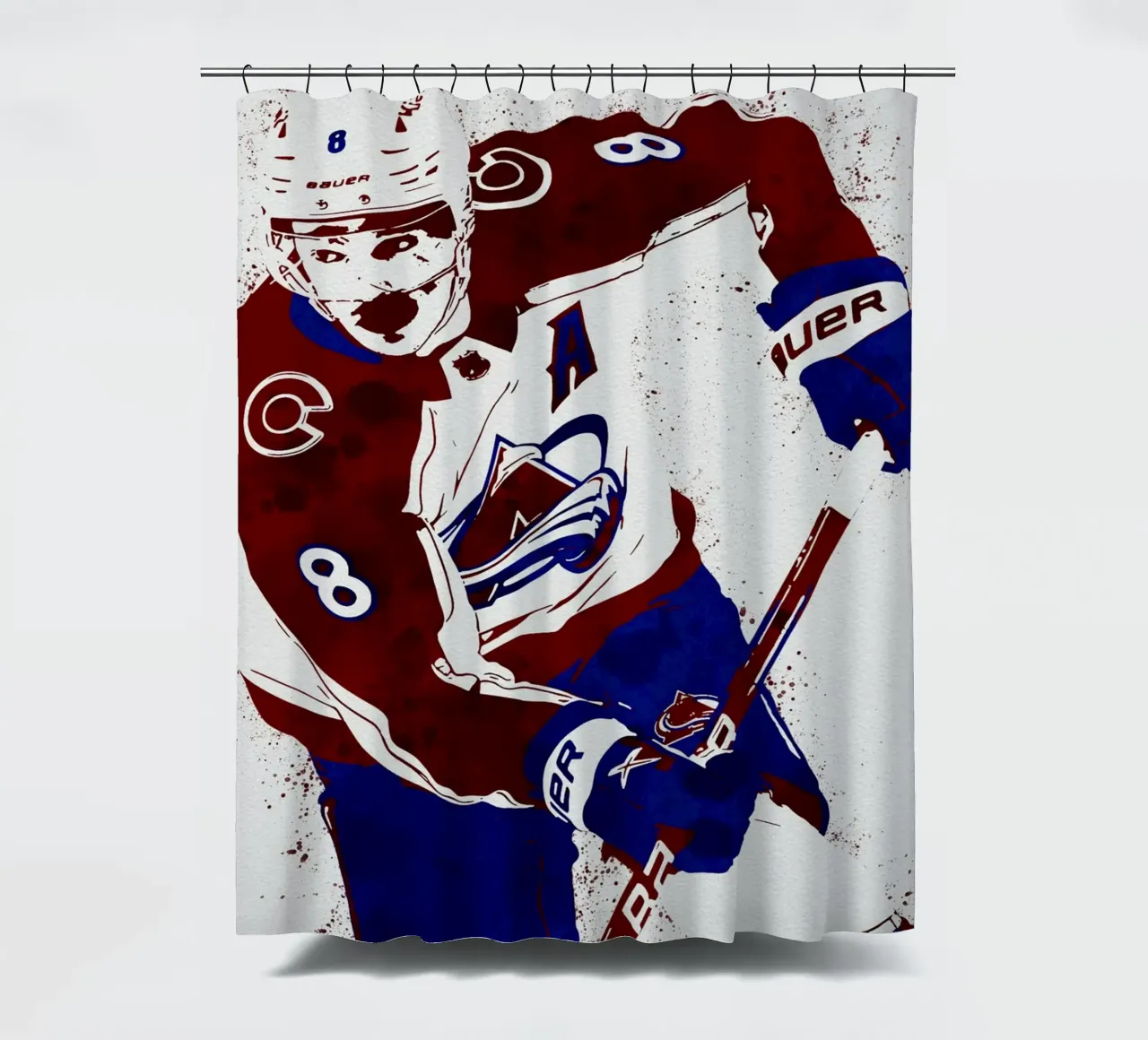 Cale Makar tenda da doccia da tenten