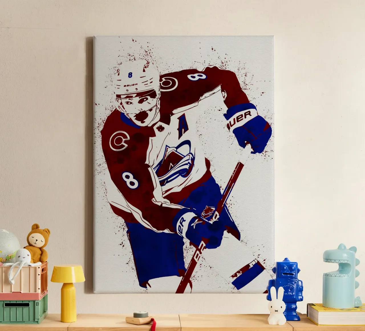 Cale Makar tela con Cornice a cassetta da tenten