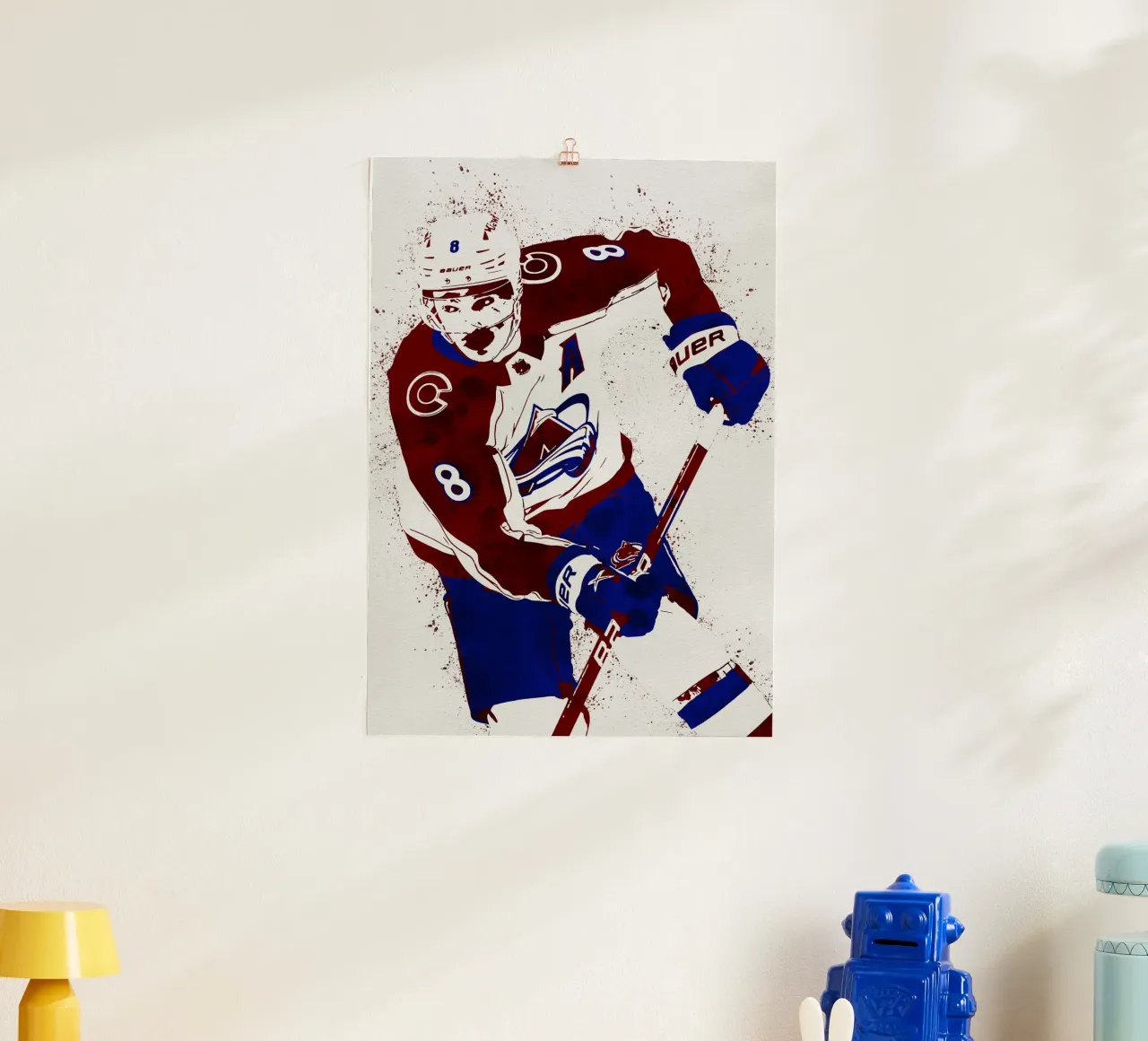 Cale Makar carta hahnemühle da tenten