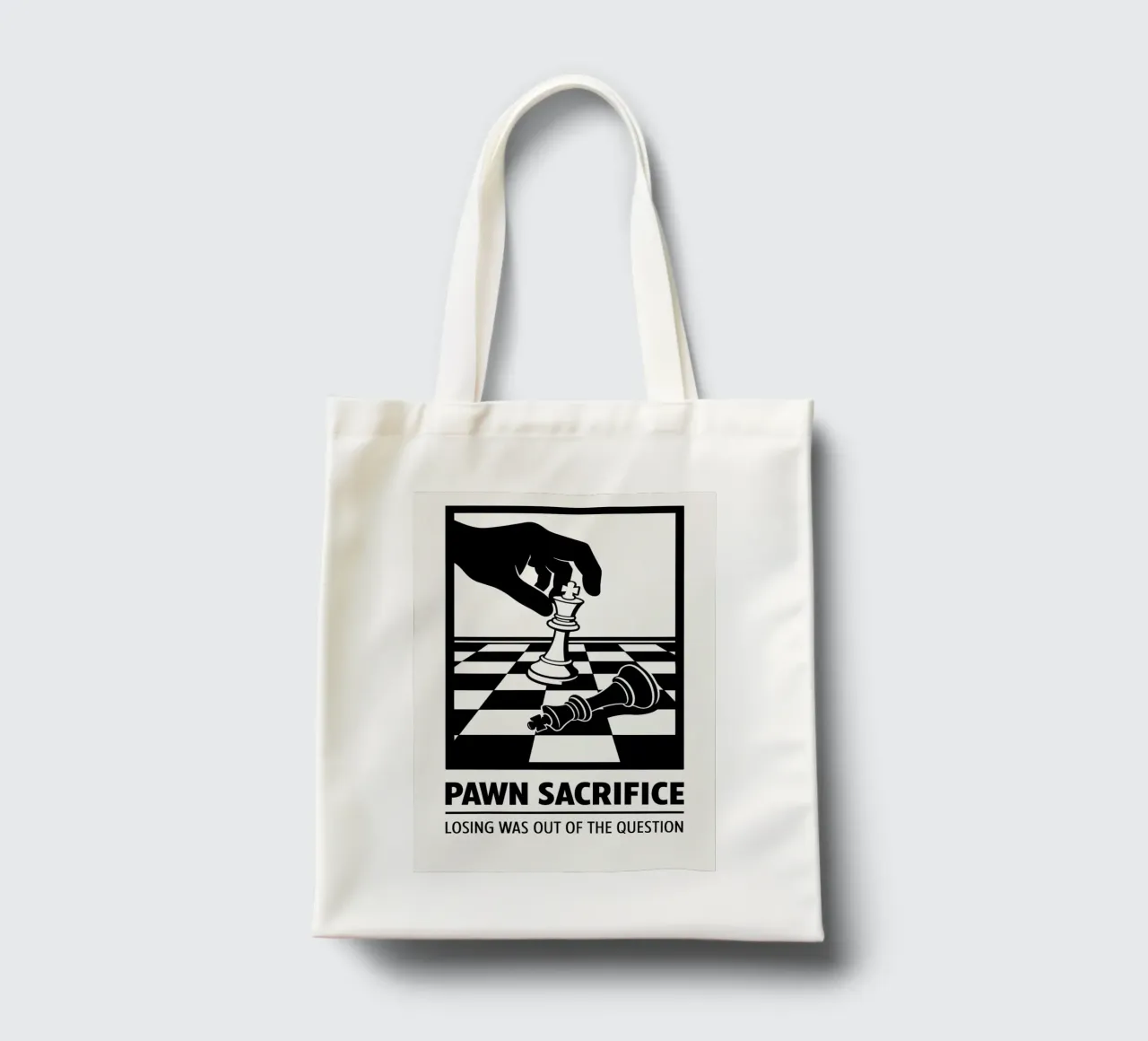Pawn Sacrifice Print borsa in juta da MoviesArt