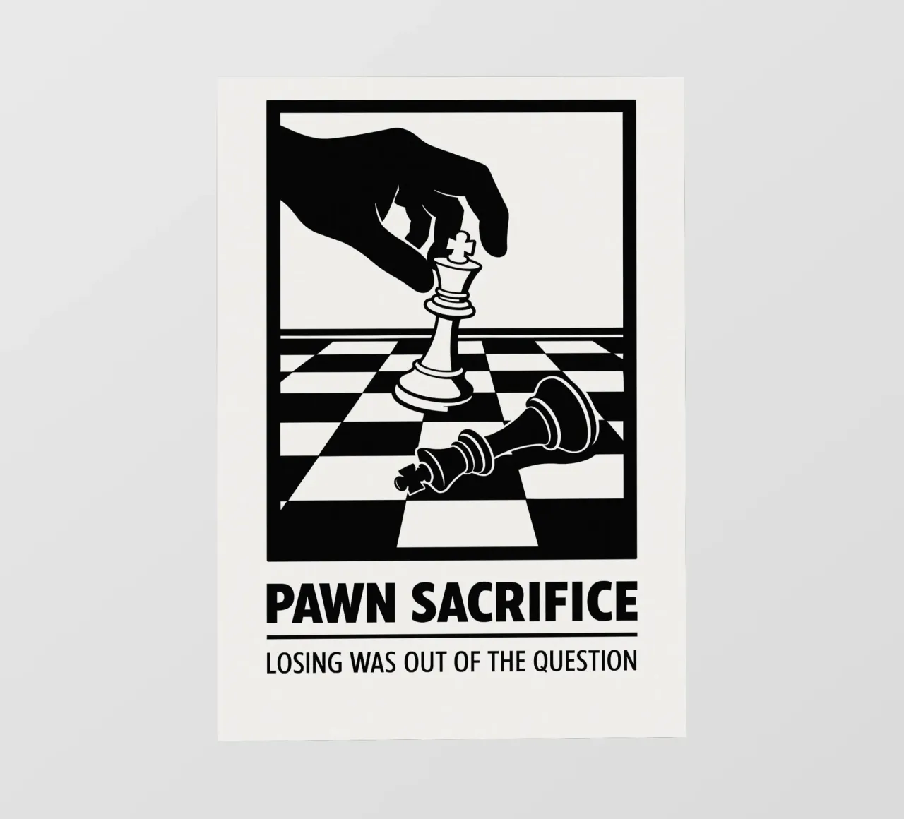 Pawn Sacrifice Print pellicola backlit da MoviesArt