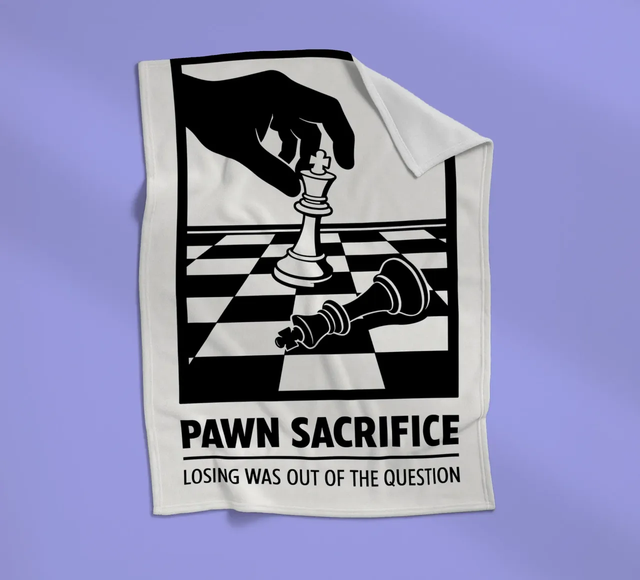 Pawn Sacrifice Print coperta in pile da MoviesArt