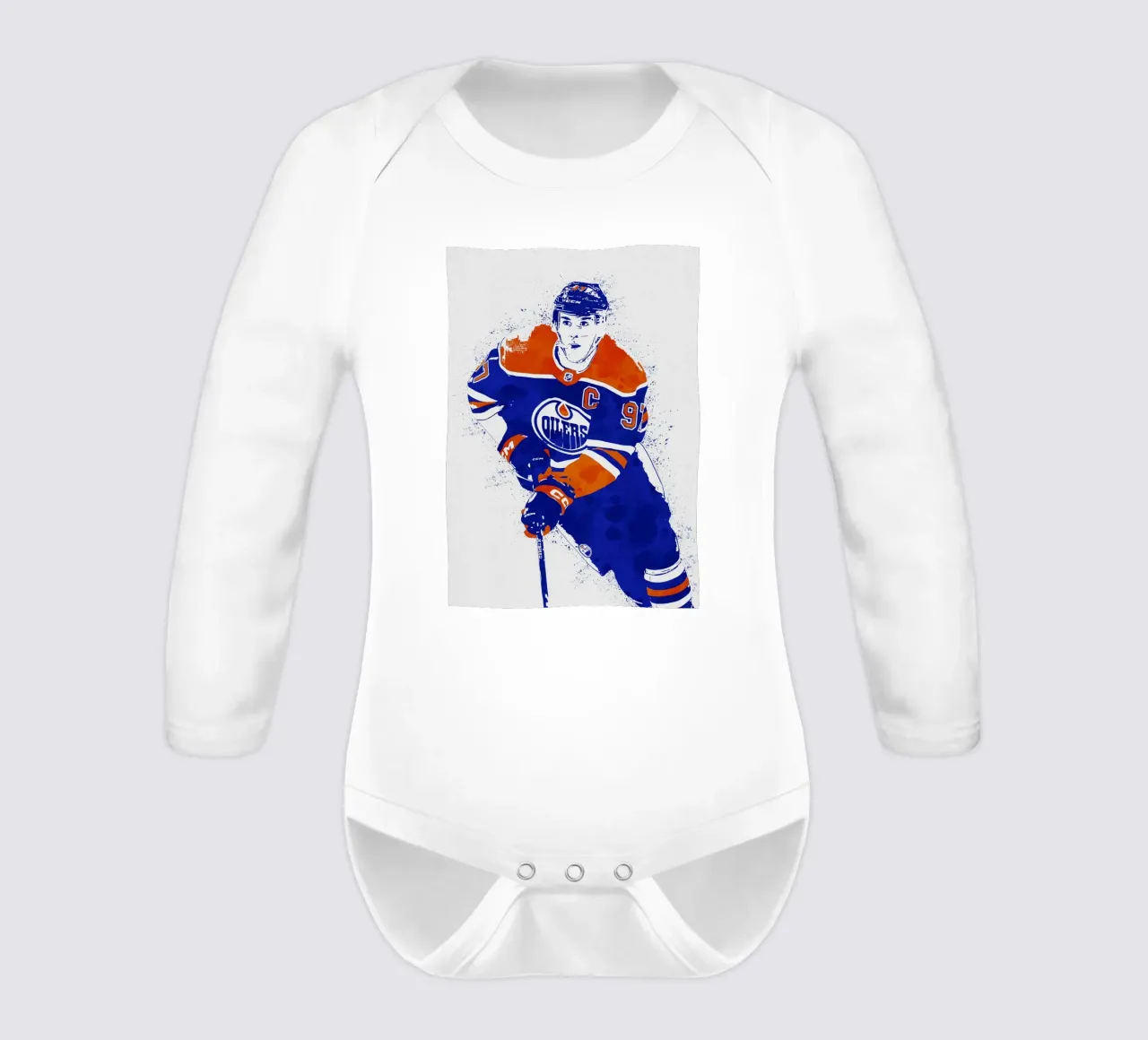 Connor McDavid body neonato maniche lunghe da tenten