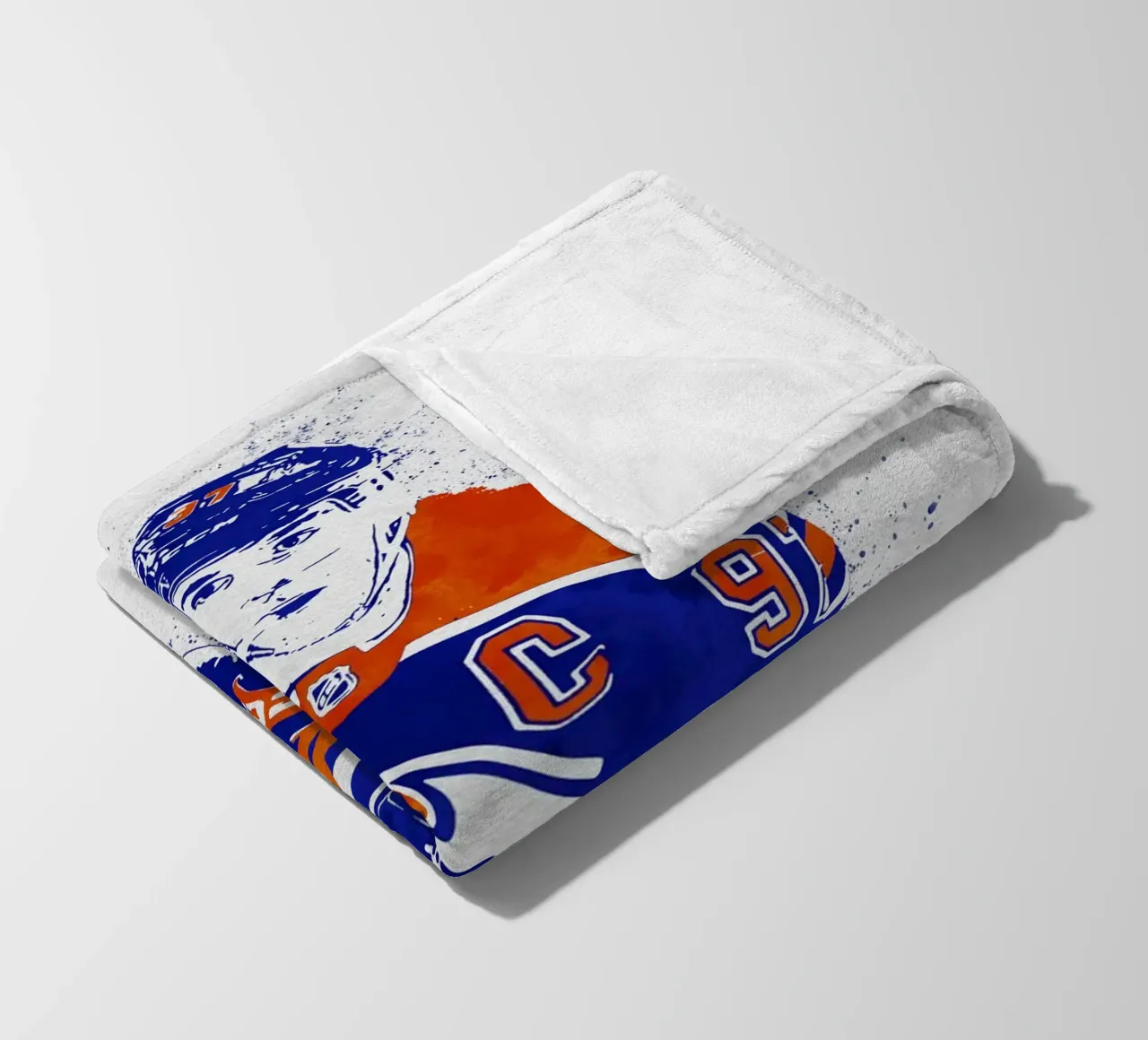 Connor McDavid coperta in pile da tenten
