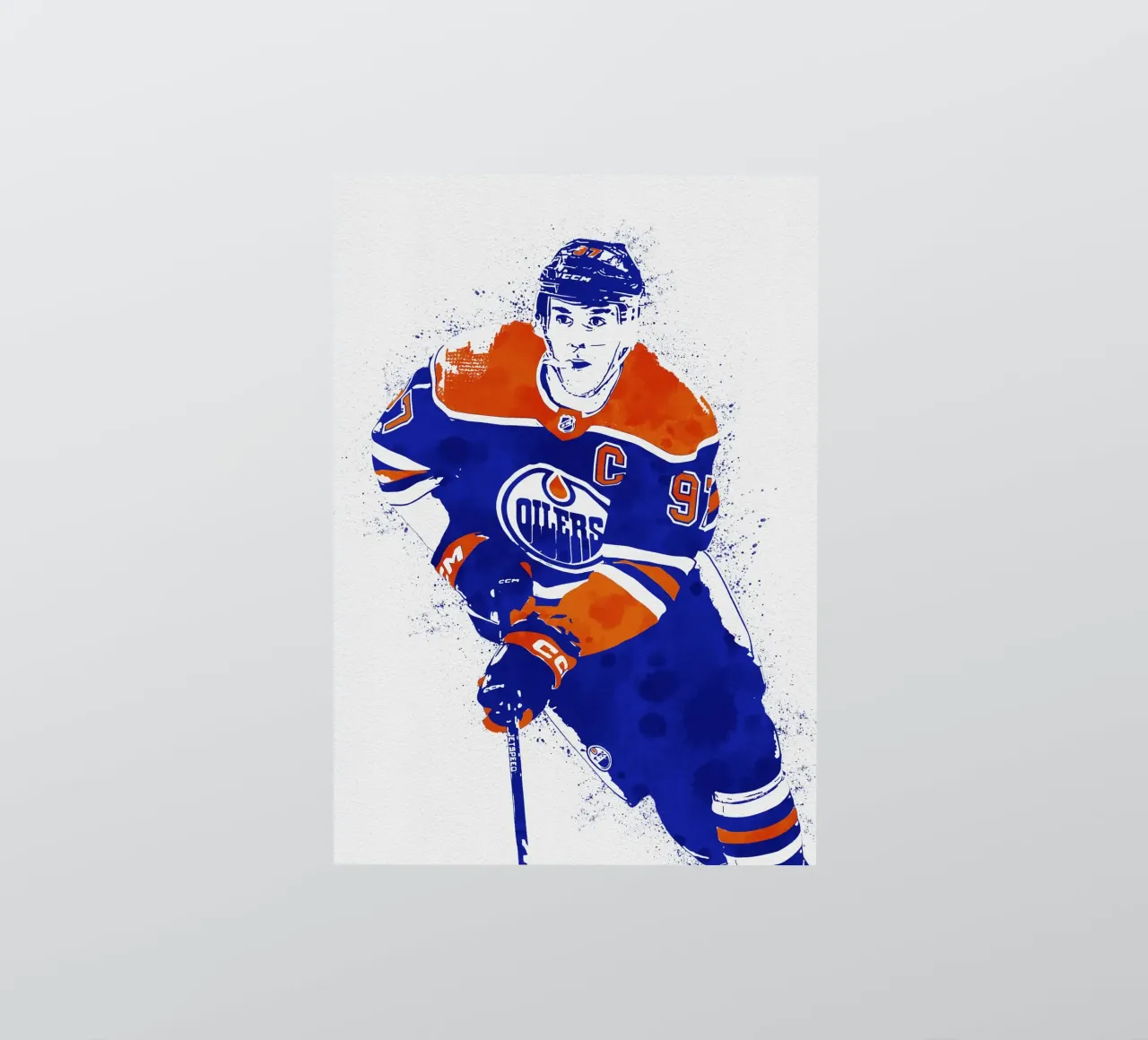 Connor McDavid adesivo da tenten