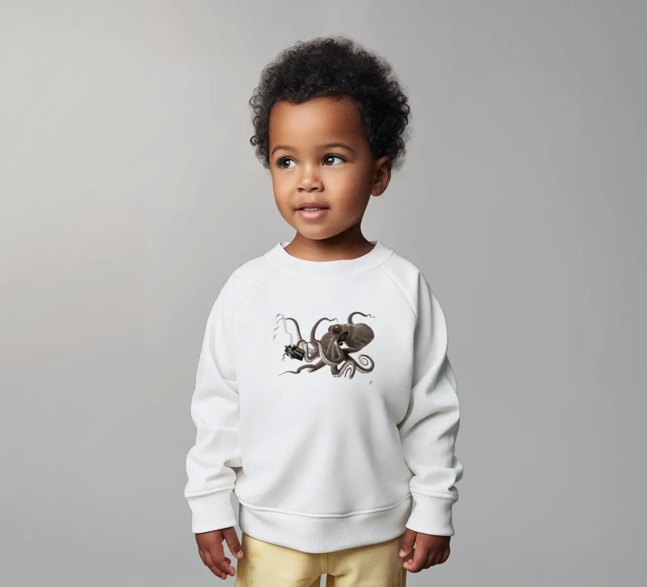 Count to Ten (Wordless) felpa neonato da Rob Art | Illustration