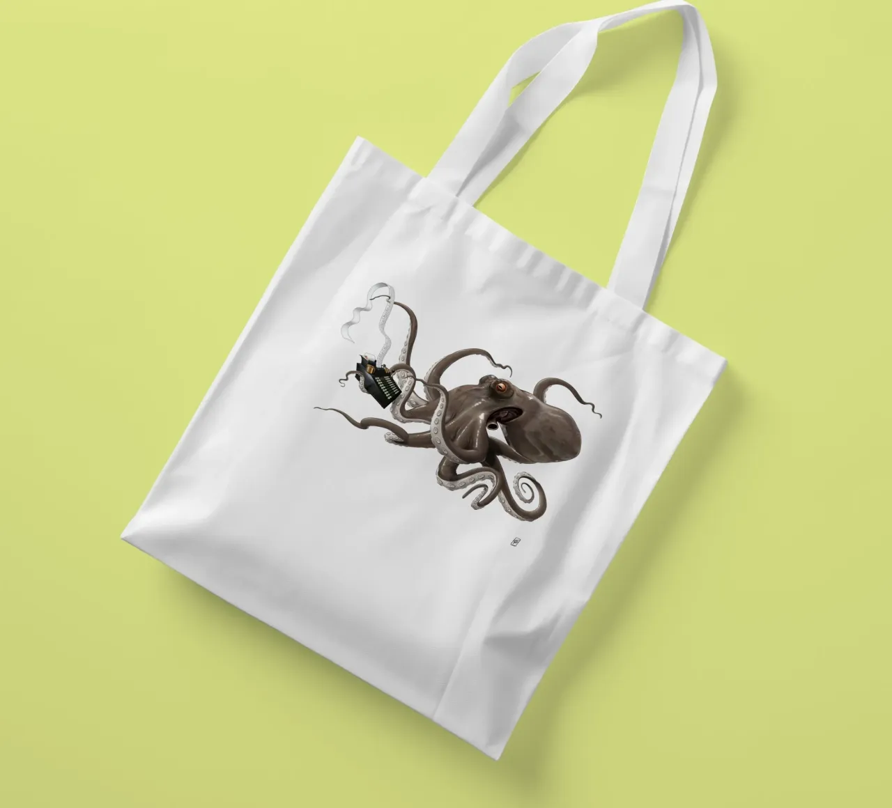 Count to Ten (Wordless) borsa in juta da Rob Art | Illustration