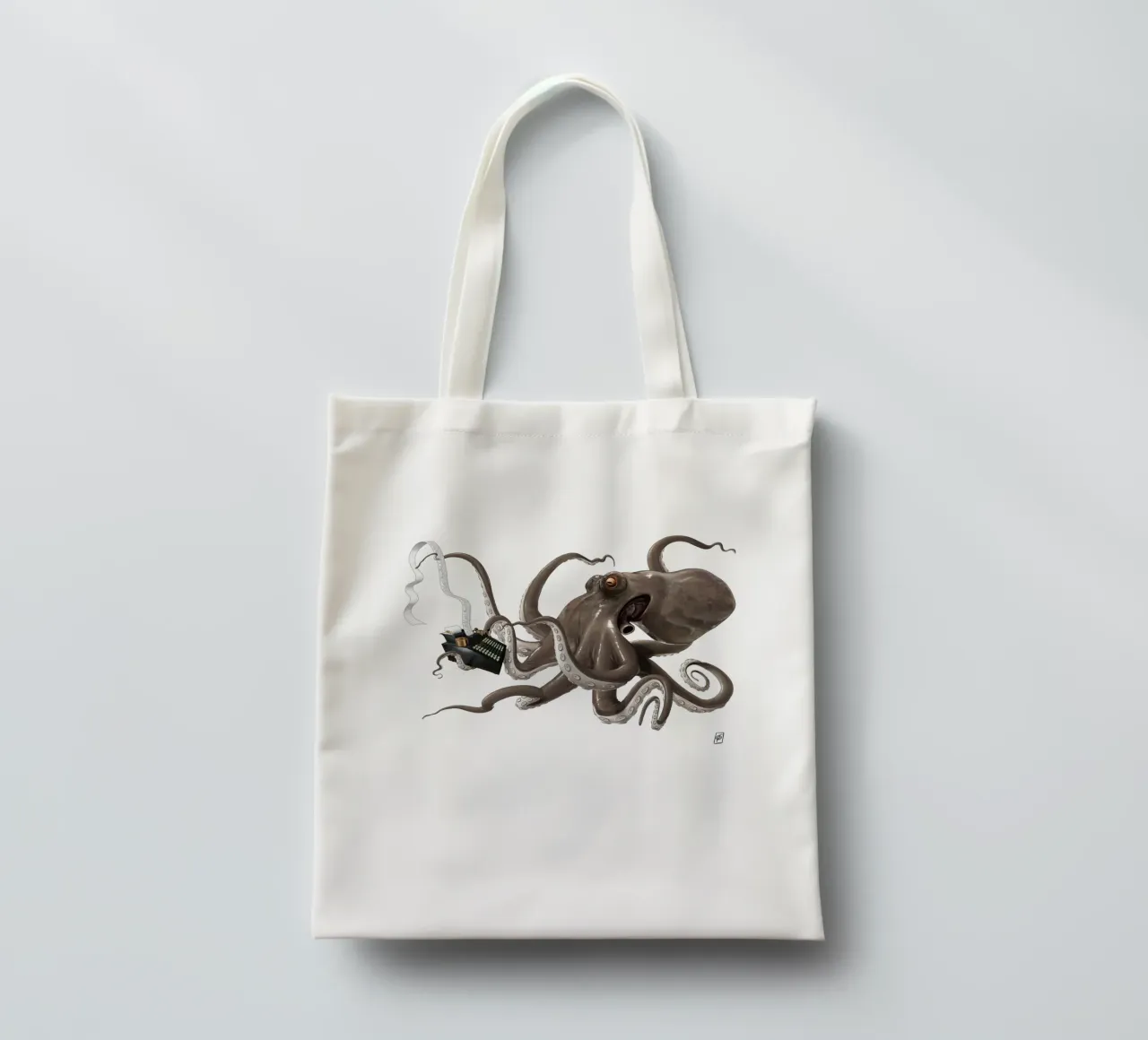 Count to Ten (Wordless) borsa in juta da Rob Art | Illustration