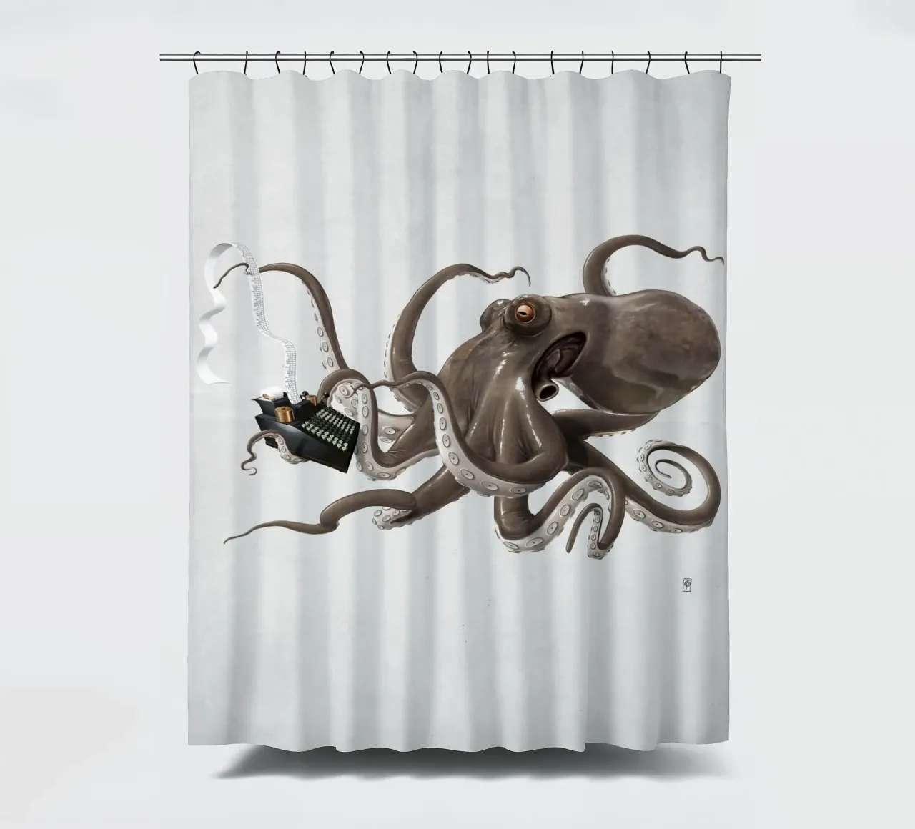 Count to Ten (Wordless) tenda da doccia da Rob Art | Illustration