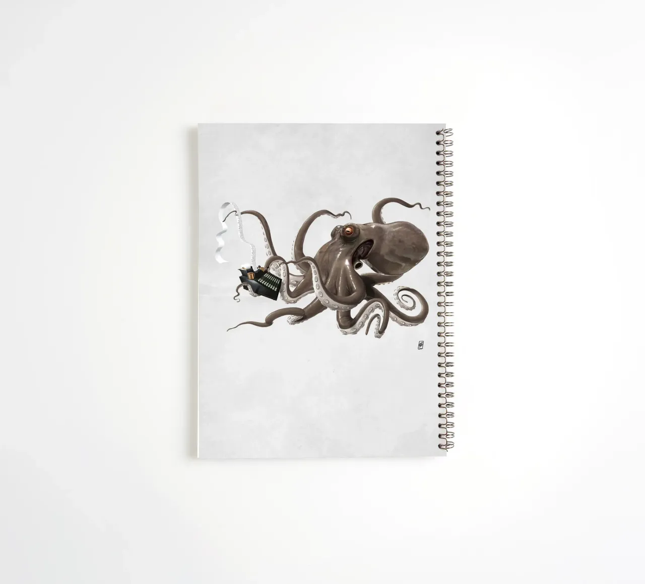 Count to Ten (Wordless) spiral notebook by Rob Art | Illustration
