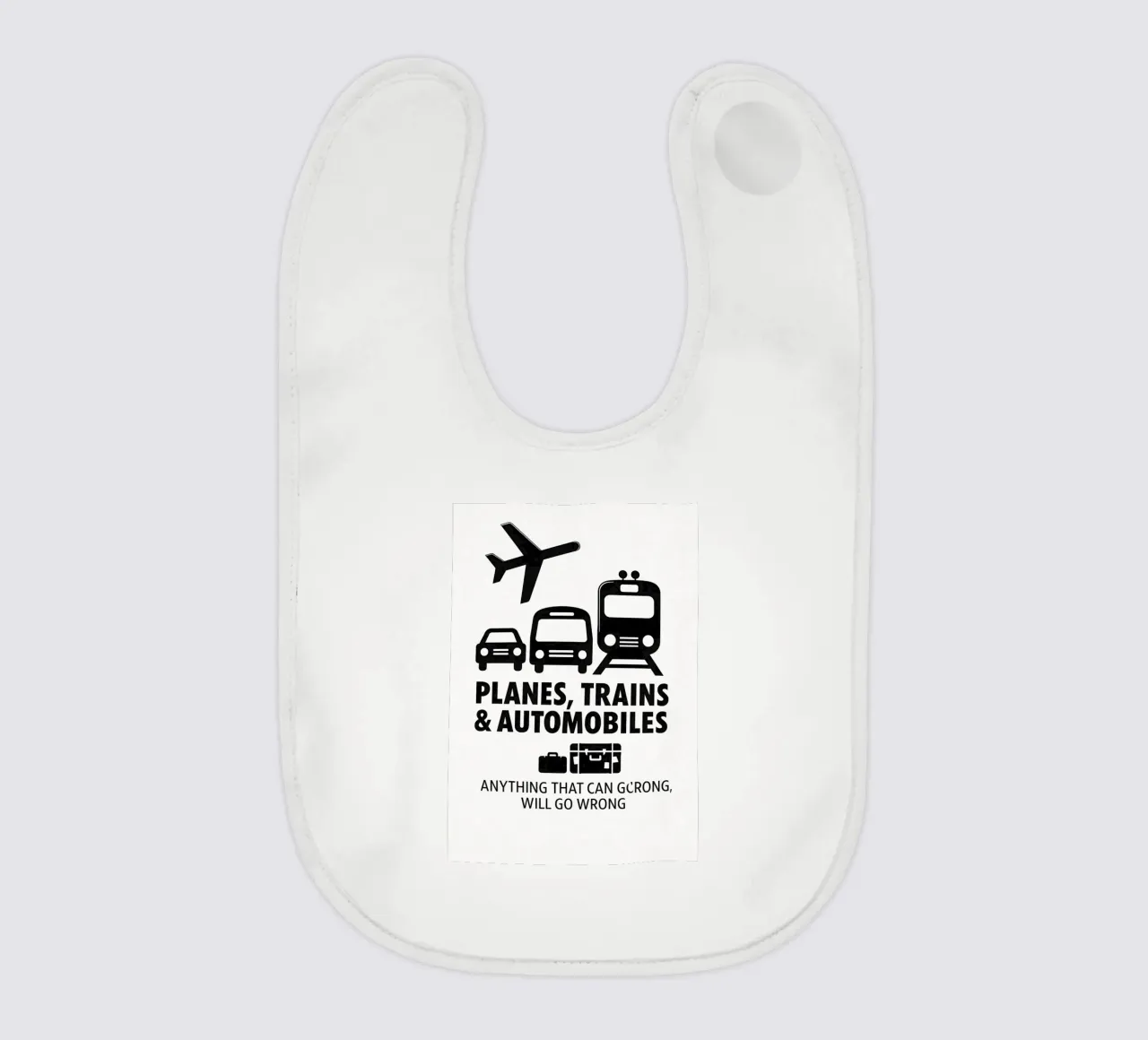 Planes Trains and Automobiles Print bavaglino da MoviesArt