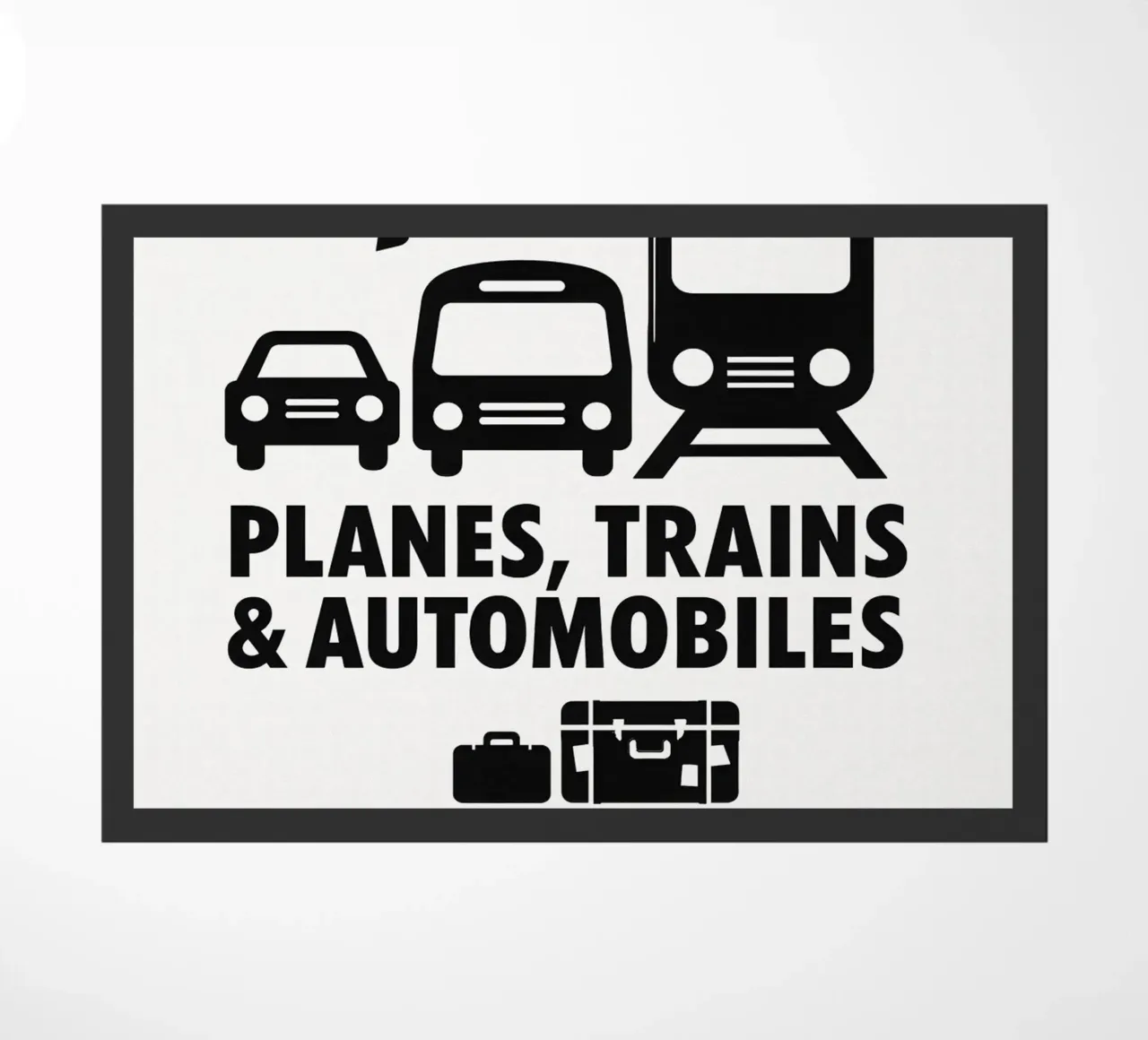 Planes Trains and Automobiles Print zerbino da MoviesArt