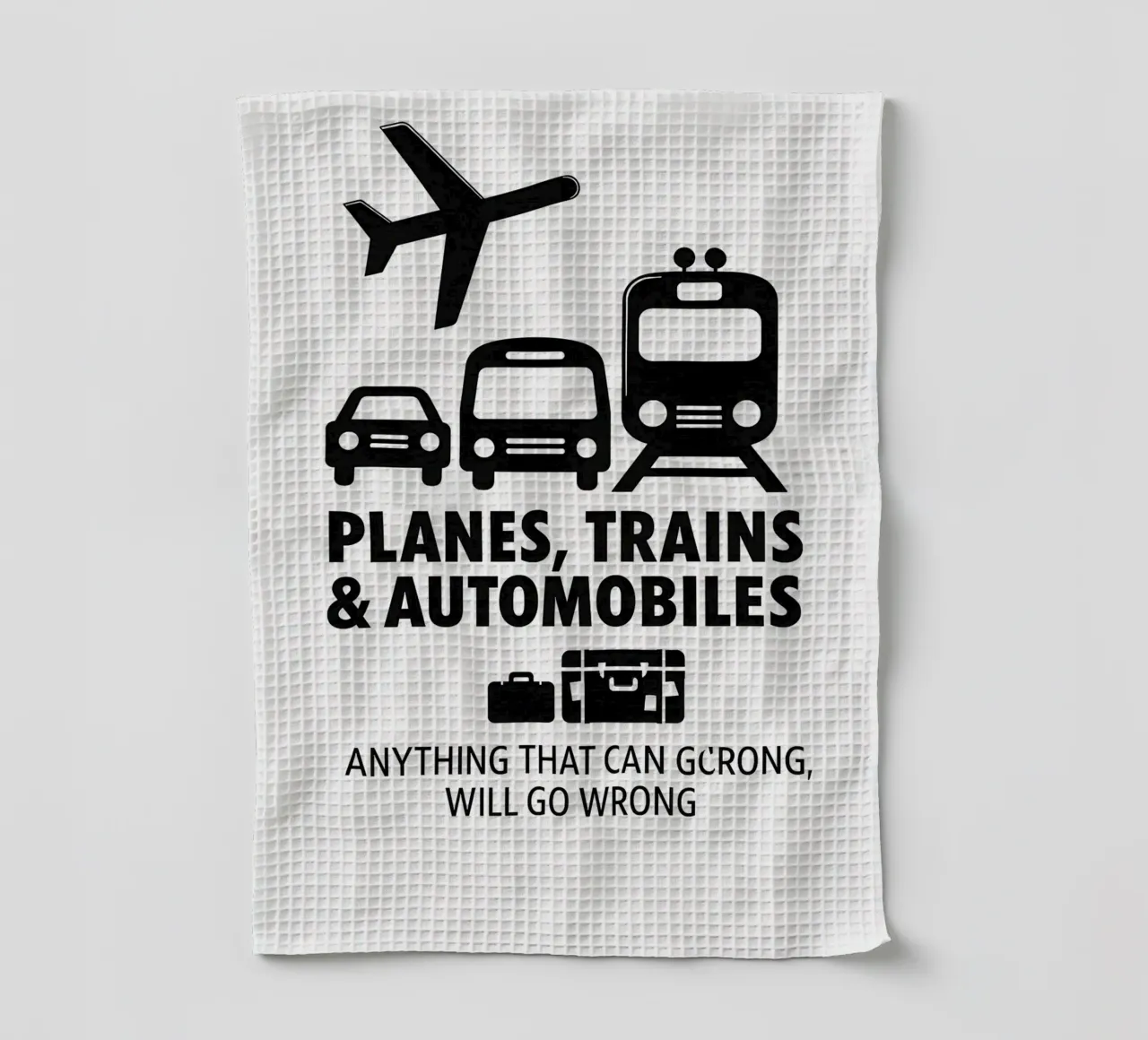 Planes Trains and Automobiles Print canovaccio da cucina da MoviesArt