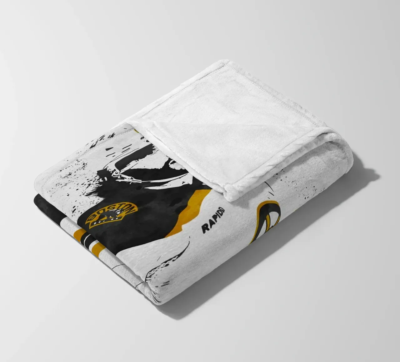 David Pastrnak coperta in pile da tenten