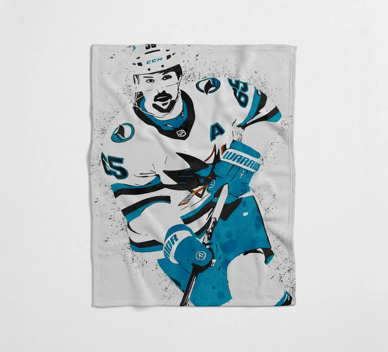 Erik Karlsson coperta in pile da tenten