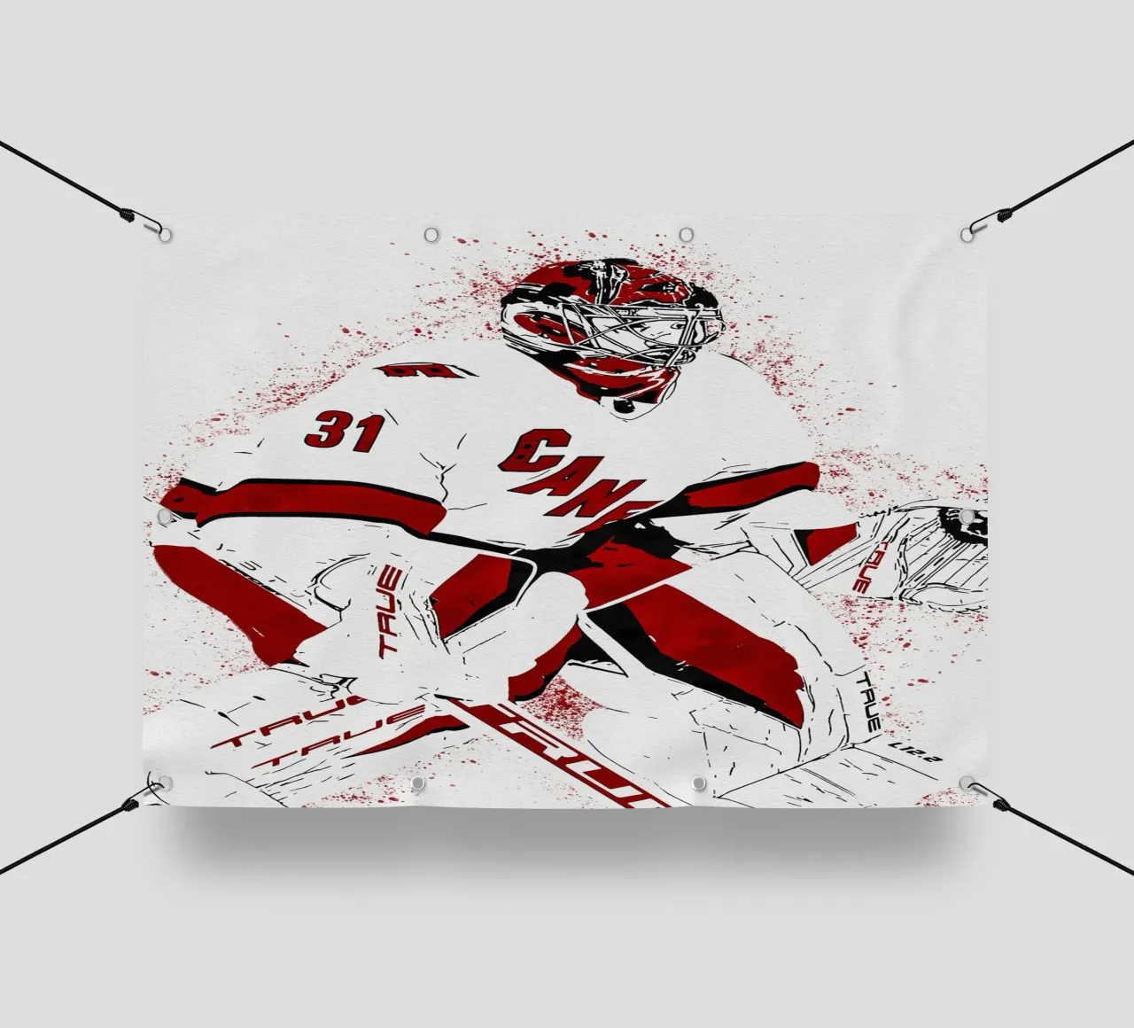 Frederik Andersen telo in pvc da tenten