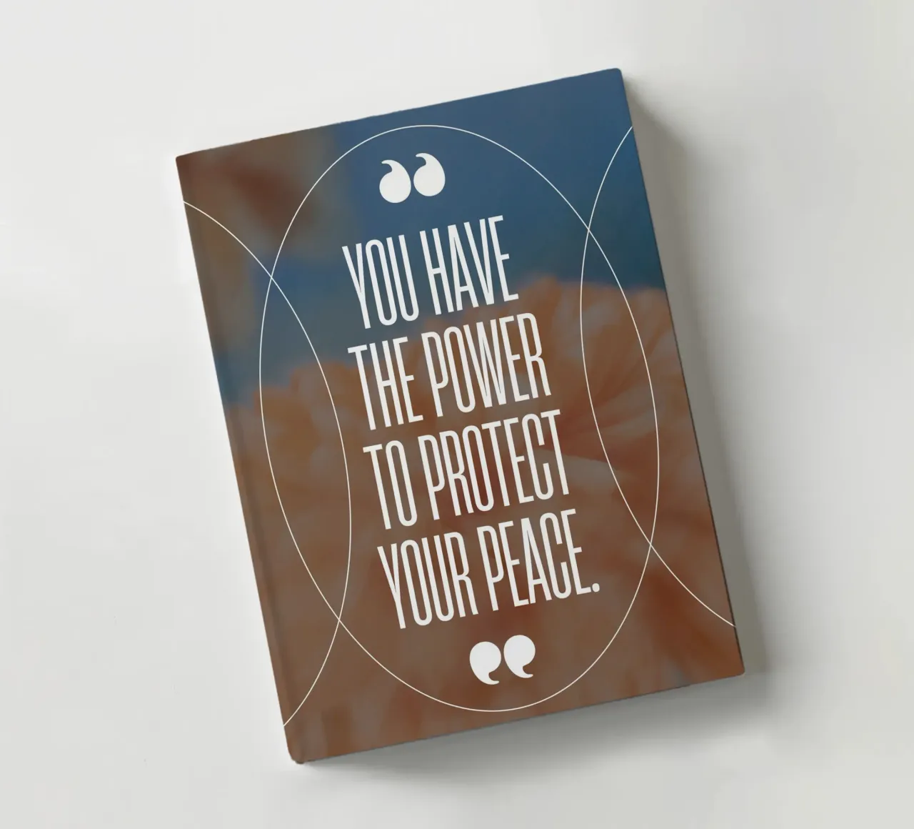 PROTECT YOUR PEACE notebook by Einfach Uebel
