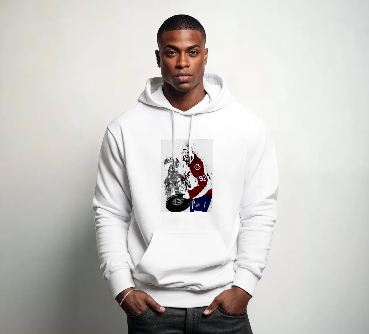Gabriel Landeskog felpa con cappuccio da tenten