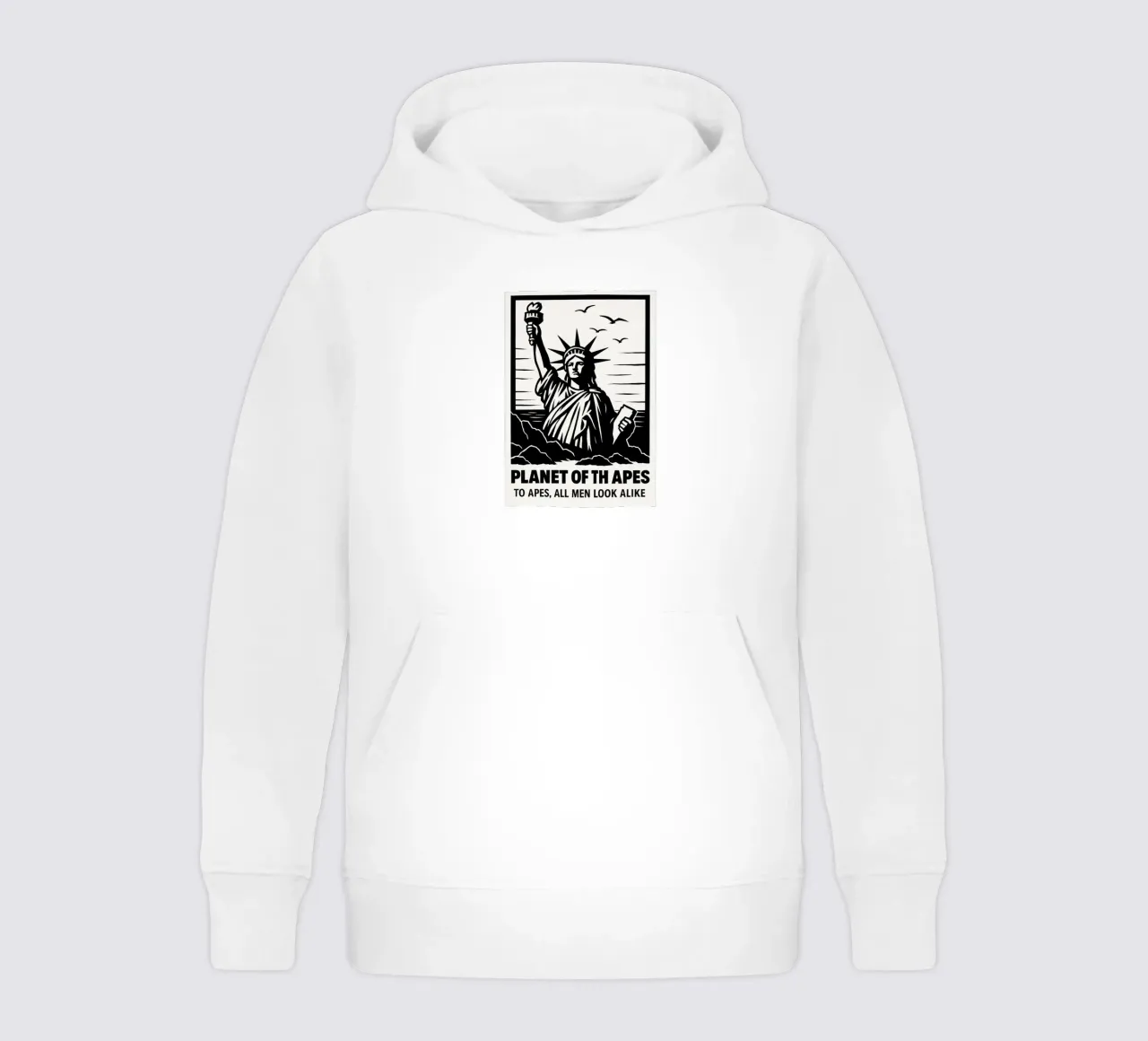 Planet Of The Apes Print felpa bambino con cappuccio da MoviesArt