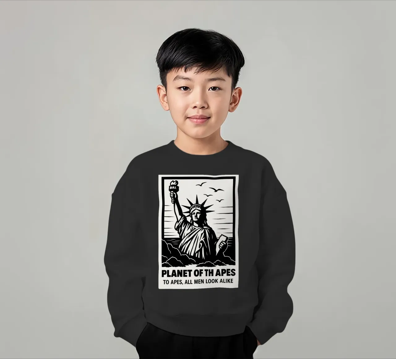 Planet Of The Apes Print felpa bambino da MoviesArt