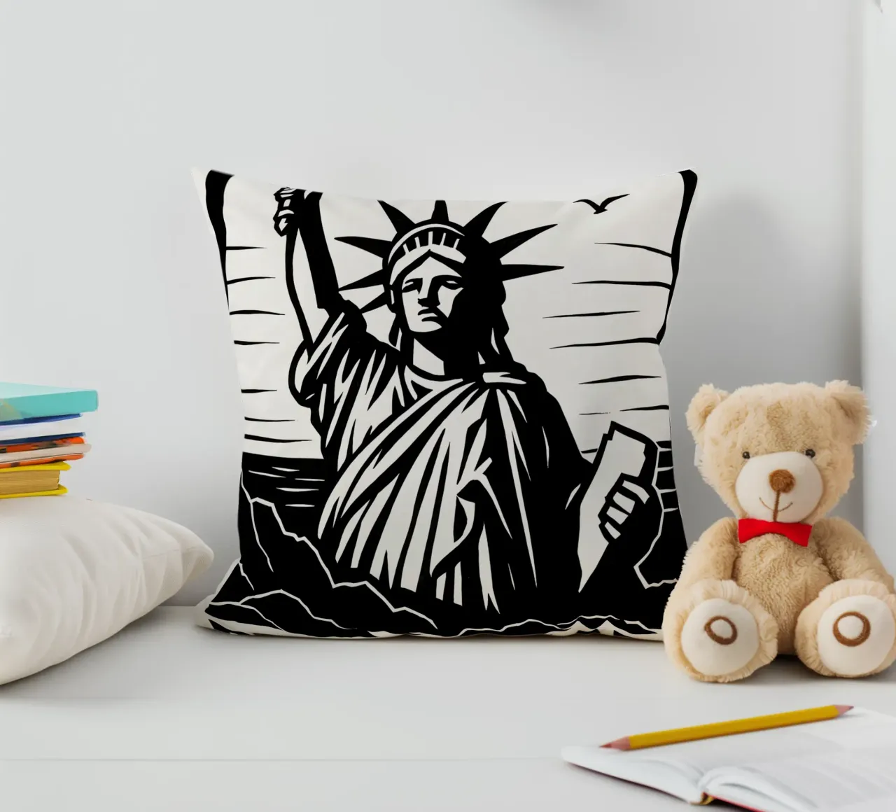 Planet Of The Apes Print Kissen von MoviesArt