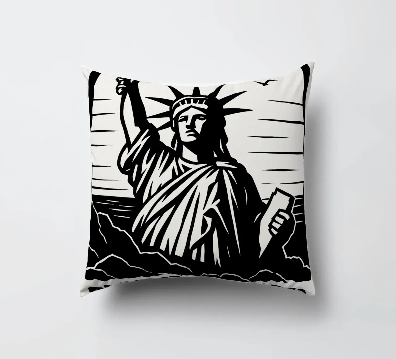 Planet Of The Apes Print Kissen von MoviesArt