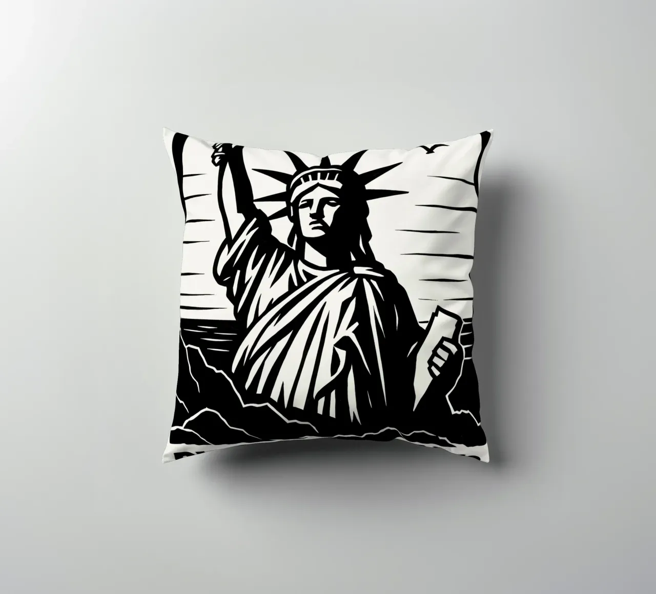 Planet Of The Apes Print Kissen von MoviesArt