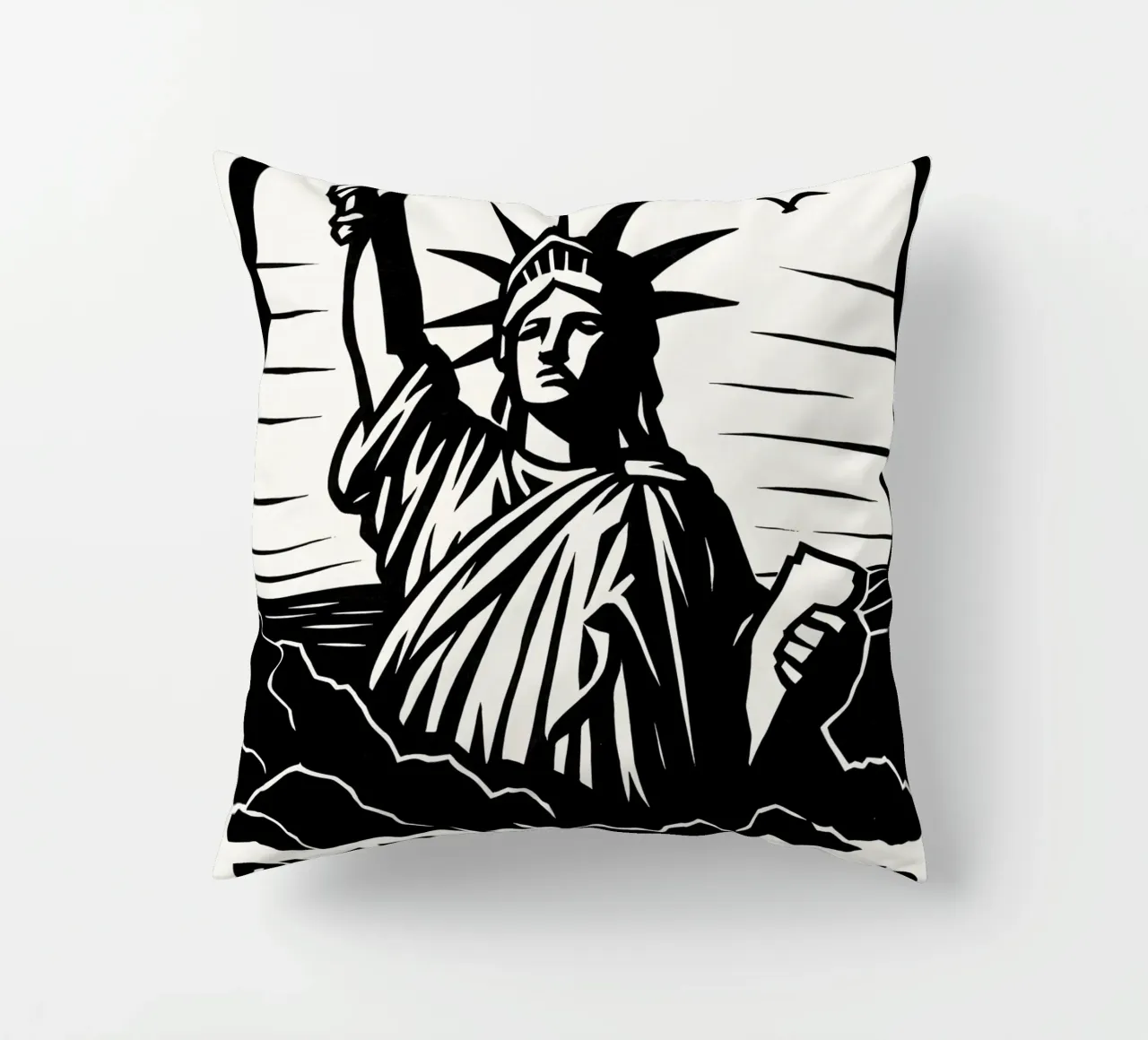 Planet Of The Apes Print Kissen von MoviesArt