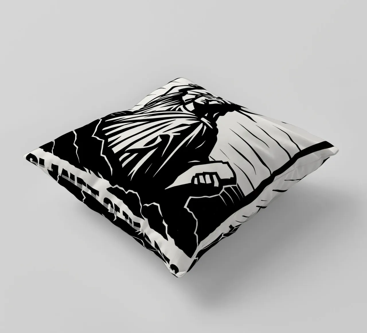 Planet Of The Apes Print cuscino da MoviesArt