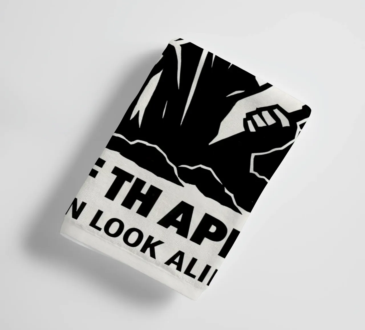 Planet Of The Apes Print towel by MoviesArt