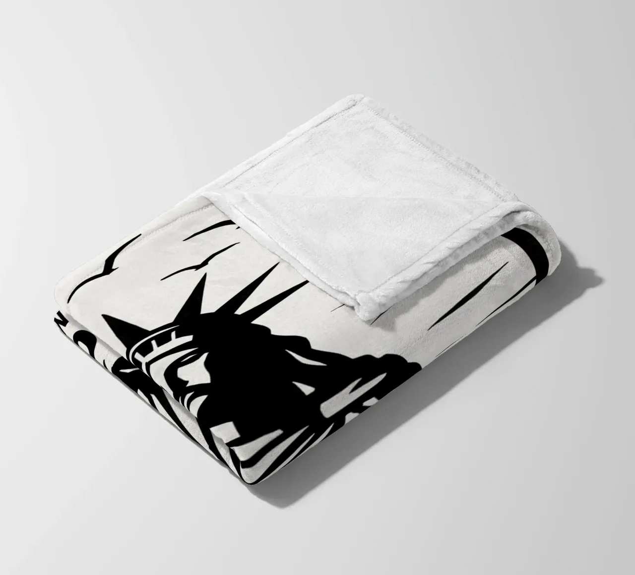 Planet Of The Apes Print coperta in pile da MoviesArt