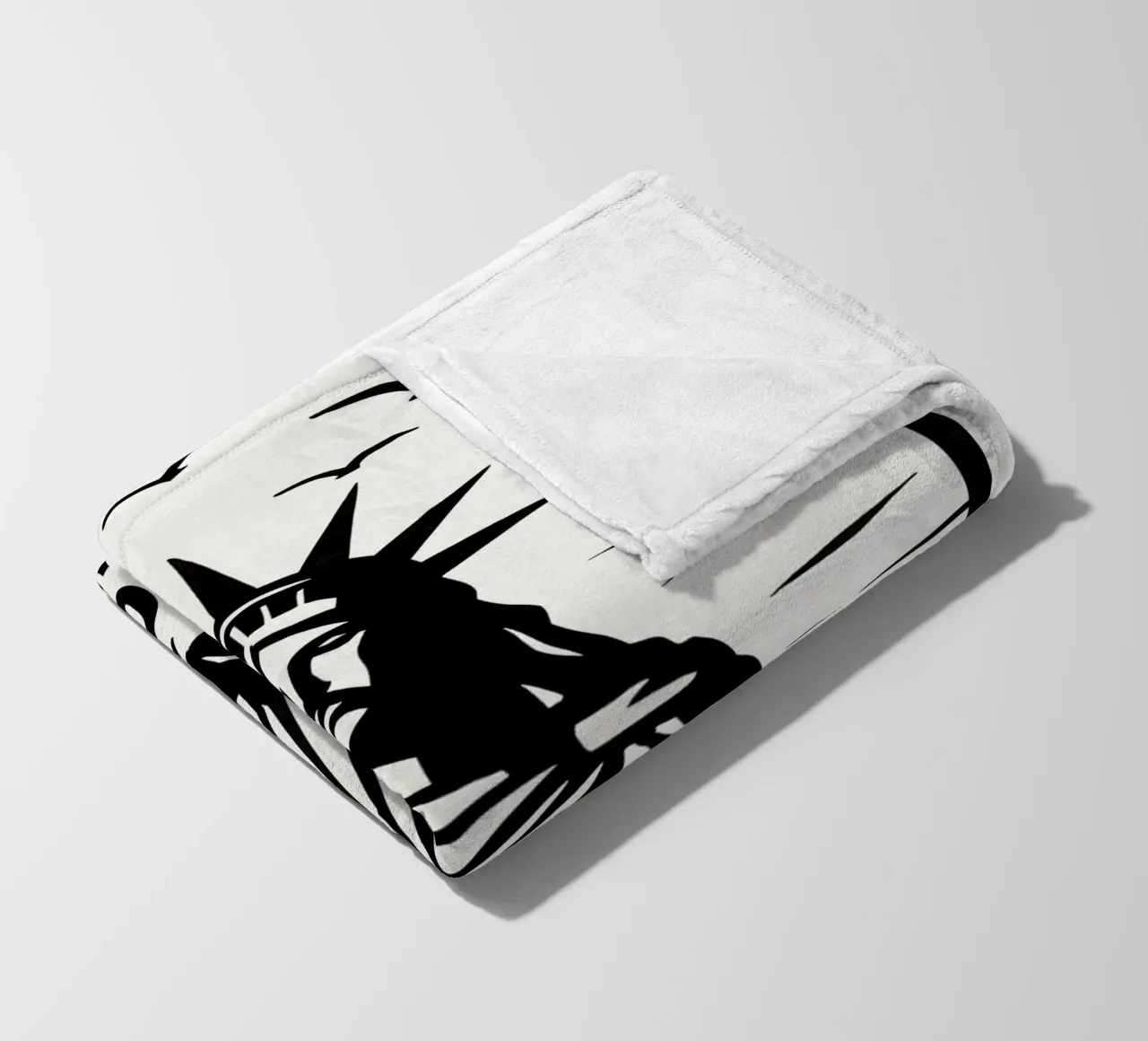 Planet Of The Apes Print coperta in pile da MoviesArt