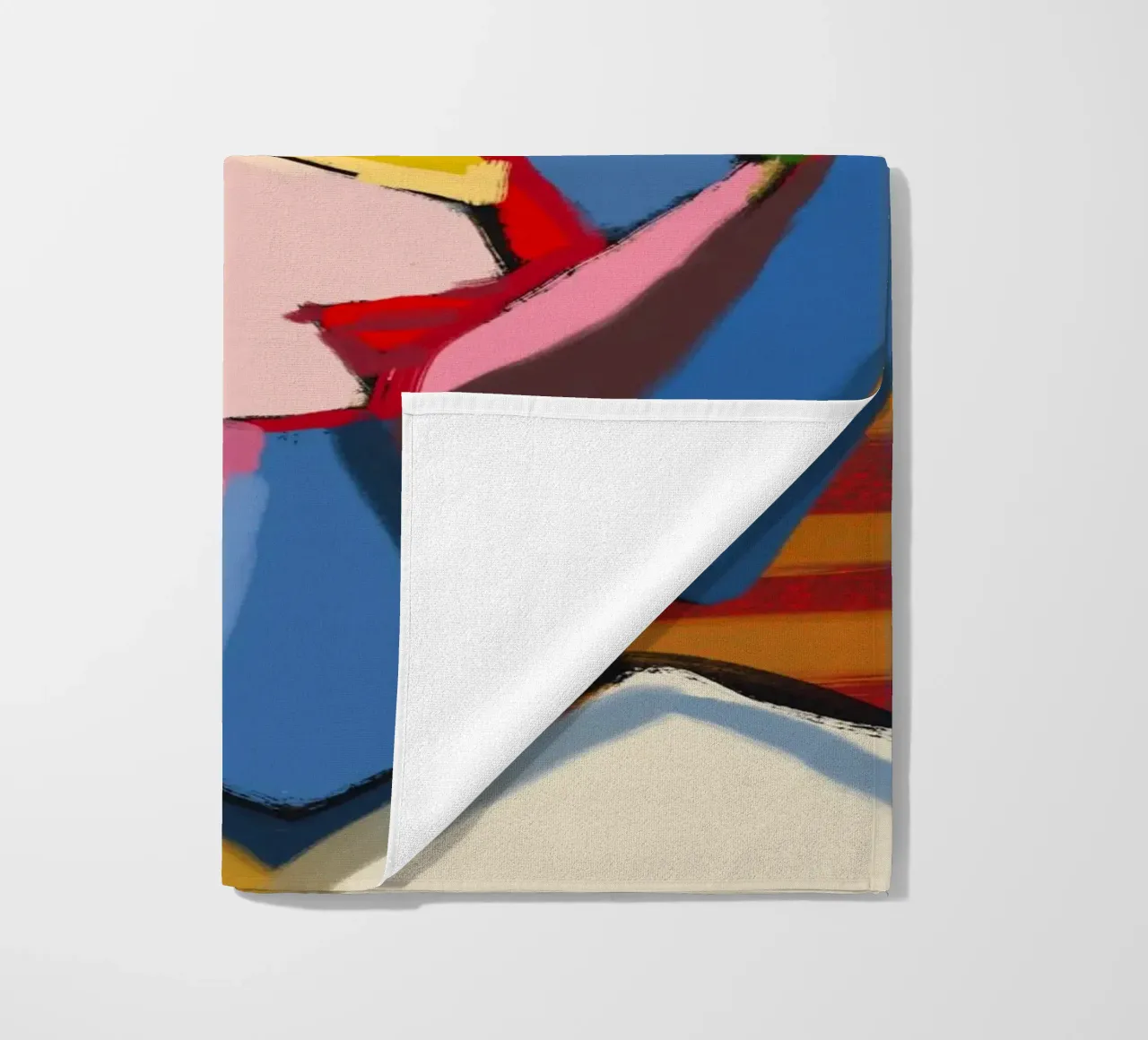 Ritratto ispirato a Picasso telo mare da Little Dean