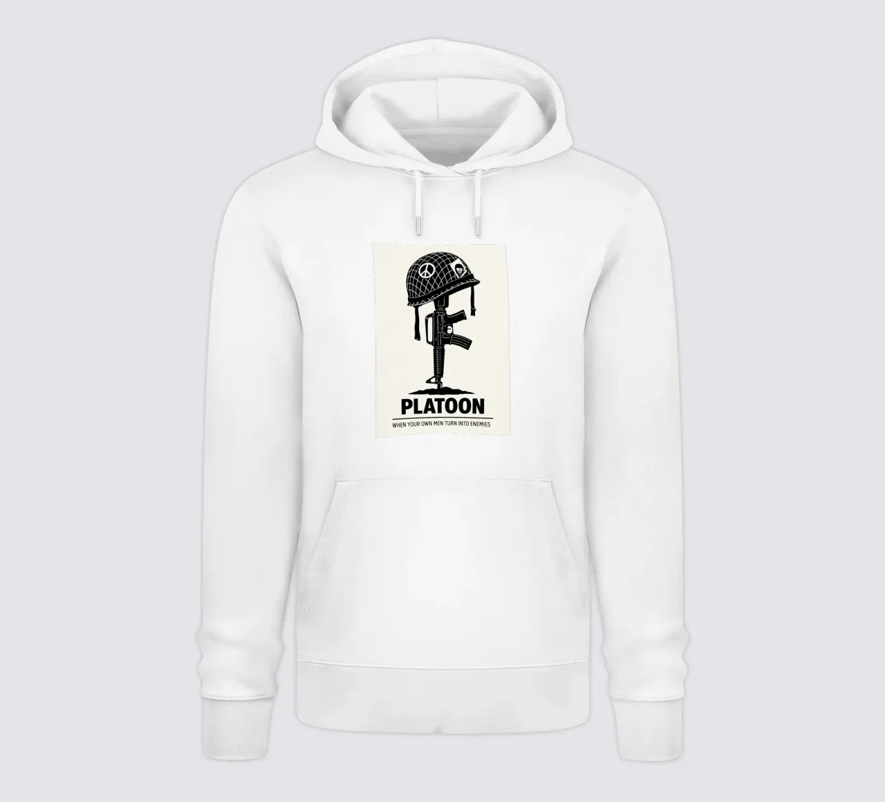 Platoon Print felpa con cappuccio da MoviesArt