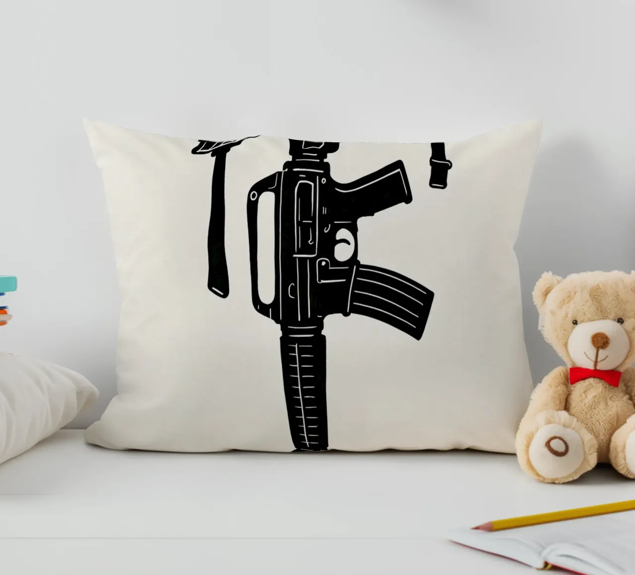 Platoon Print cuscino da MoviesArt