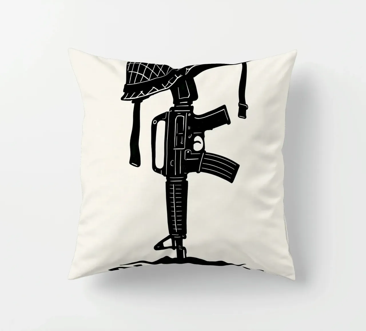 Platoon Print cuscino da MoviesArt
