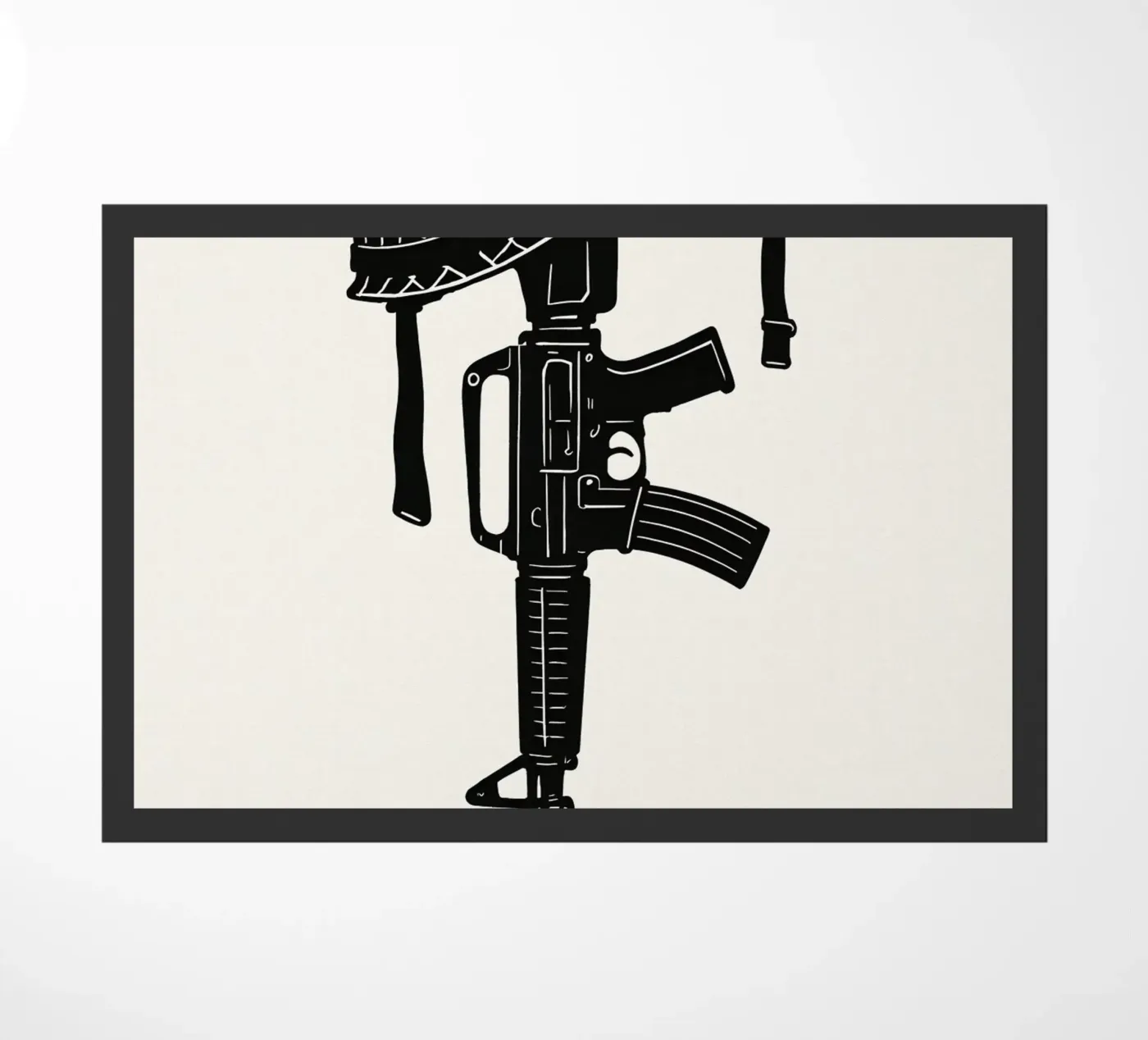 Platoon Print deurmat van MoviesArt