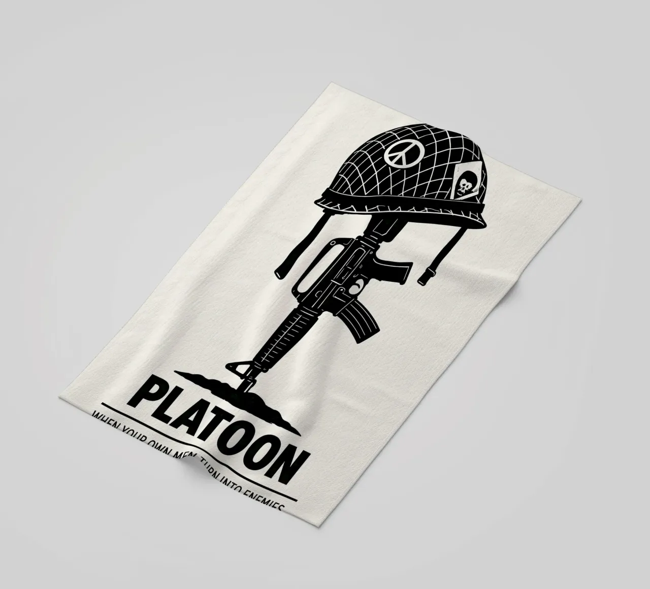 Platoon Print telo mare da MoviesArt