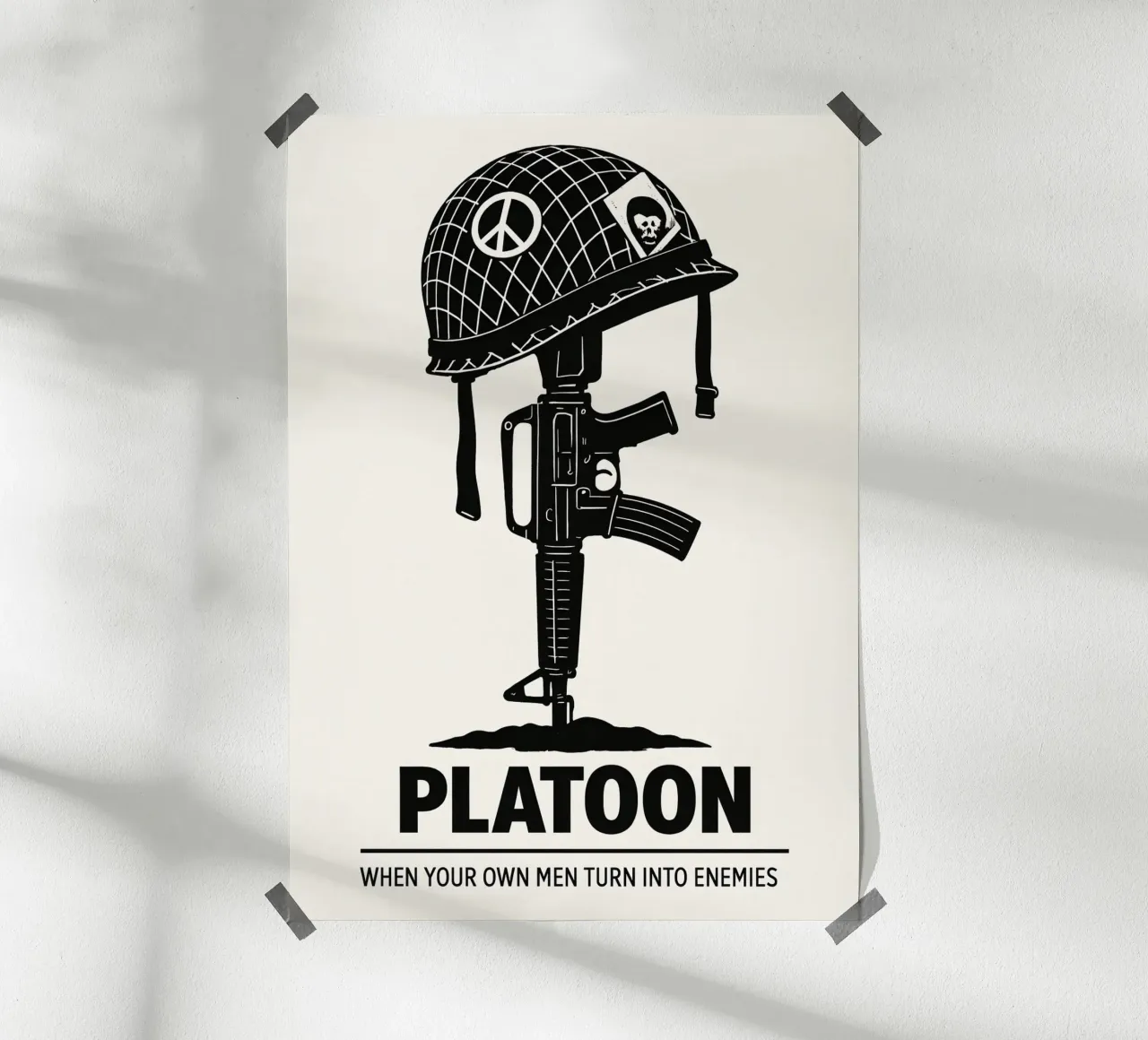 Platoon Print poster da MoviesArt