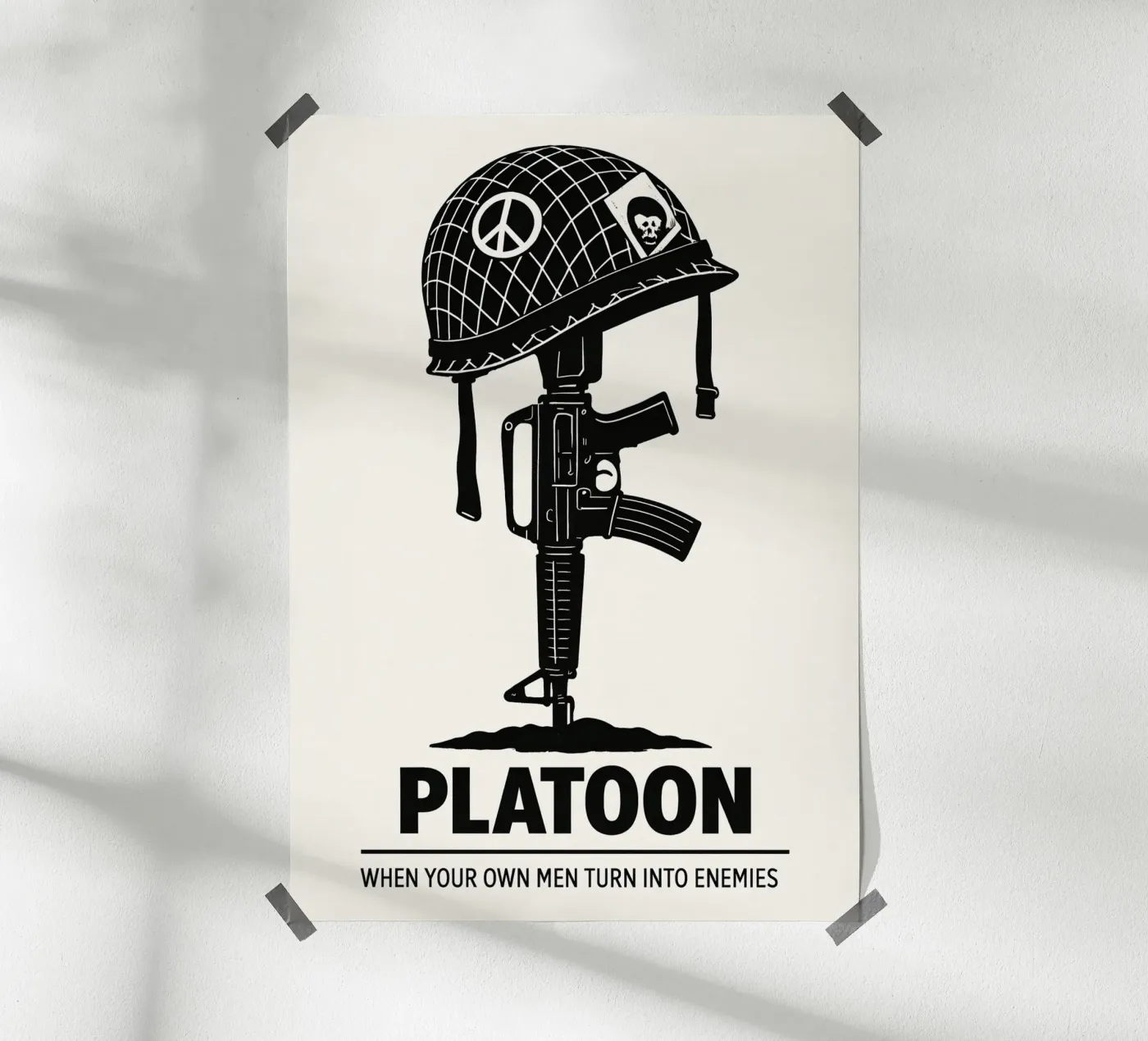 Platoon Print poster da MoviesArt