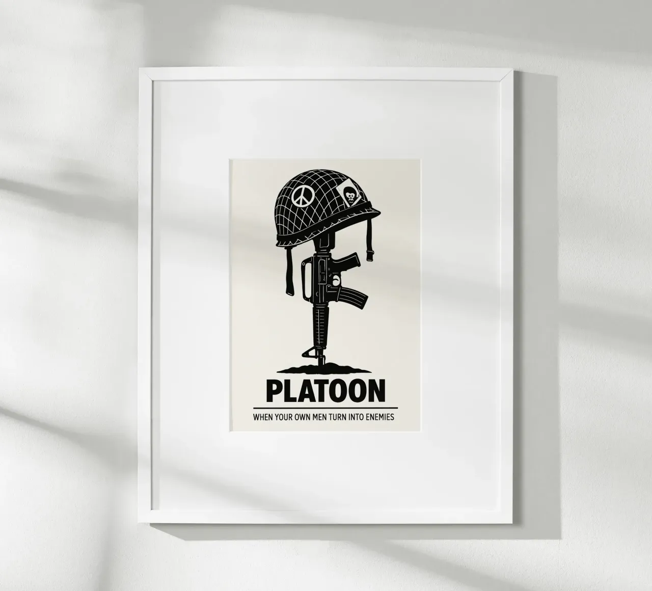 Platoon Print poster da MoviesArt
