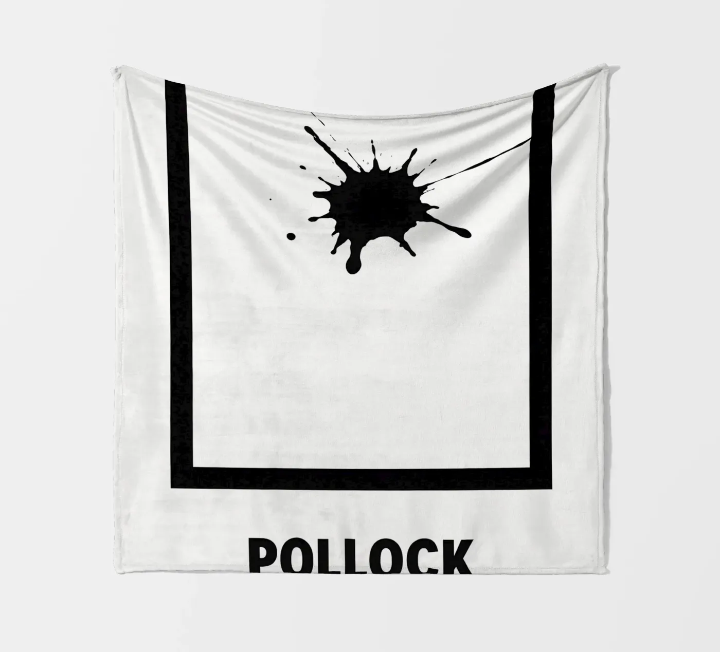 Pollock Print fleecedeken van MoviesArt