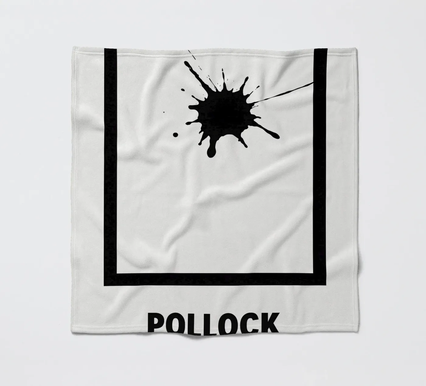 Pollock Print fleecedeken van MoviesArt