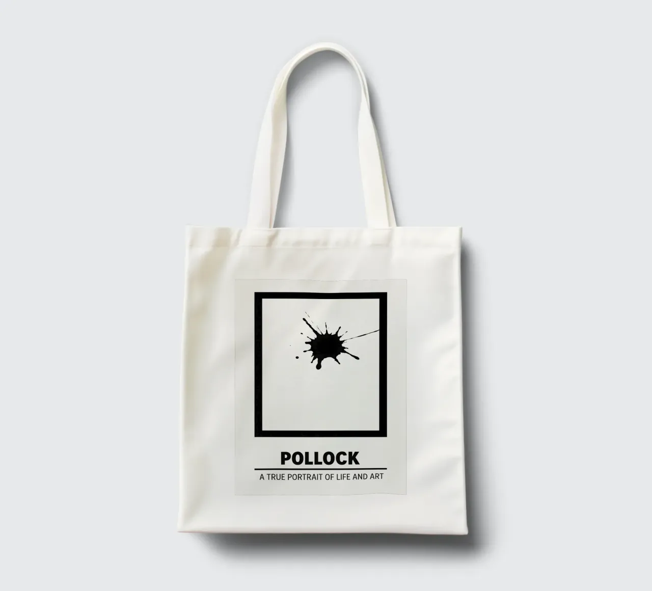 Pollock Print borsa in juta da MoviesArt