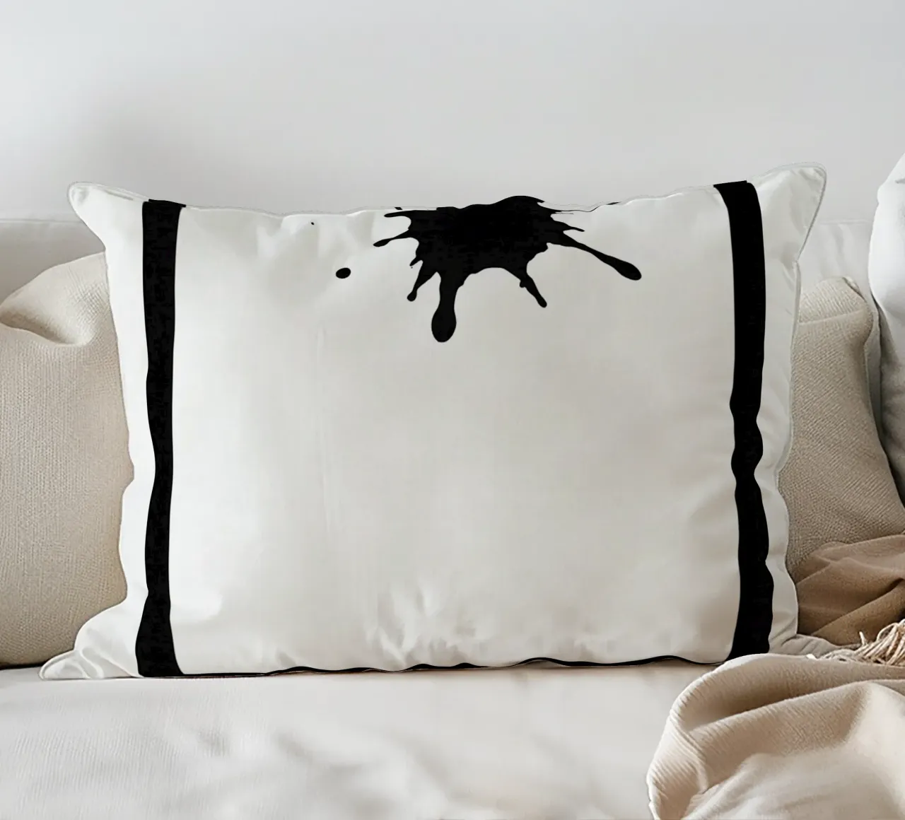 Pollock Print cuscino da MoviesArt